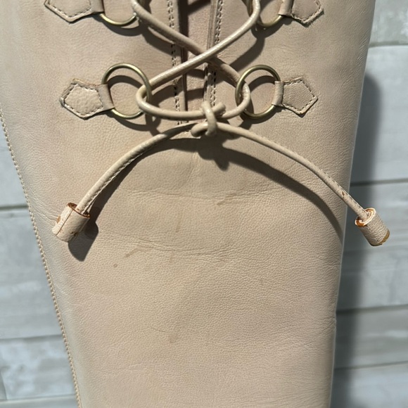 Jimmy Choo Leather Boots 38 1/2 8 1/2 - Picture 9 of 16